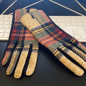 Tartan Gloves | touchscreen Compatible